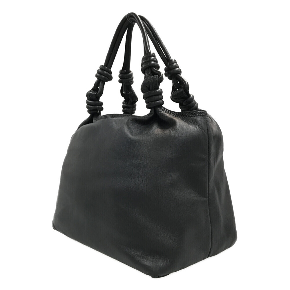 Loewe hobo leather bag Black Anagram nappa